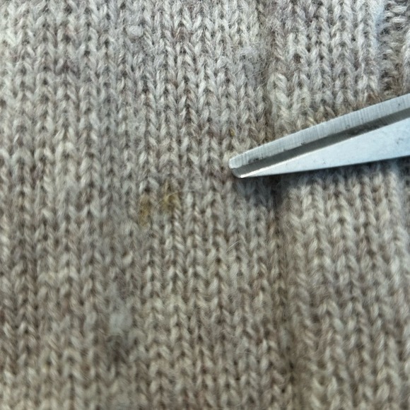 Vtg ROYAL SCOTT Mens Sweater Cardigan 100% Pure Shetland Wool Vest XL Grandpa - Picture 5 of 6